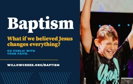 Baptism event on November 20, 2022